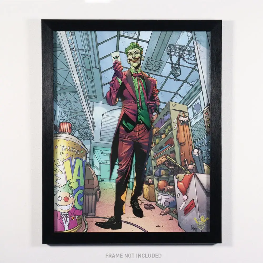 DC Comics Kunstdruck The Joker Limited Edition Fan-Cel 36 x 28 cm Produktfoto