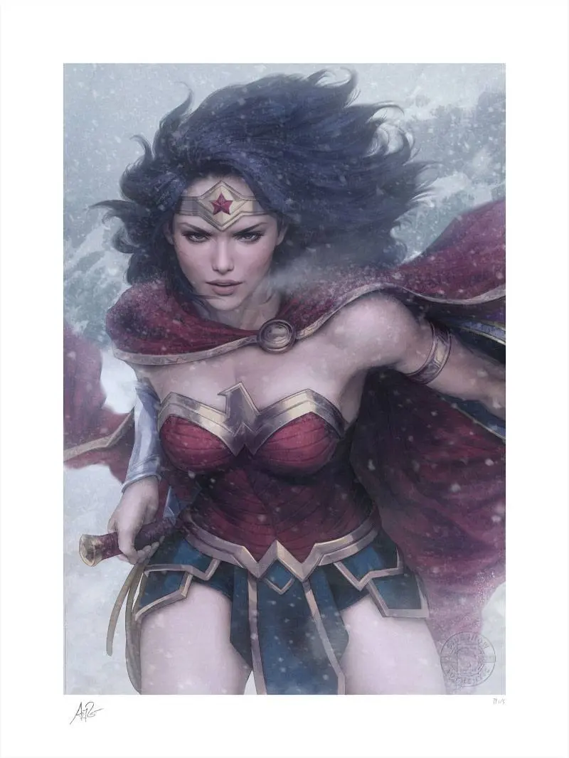 DC Comics Kunstdruck Wonder Woman #51 by Stanley Artgerm Lau 46 x 61 cm - ungerahmt Produktfoto