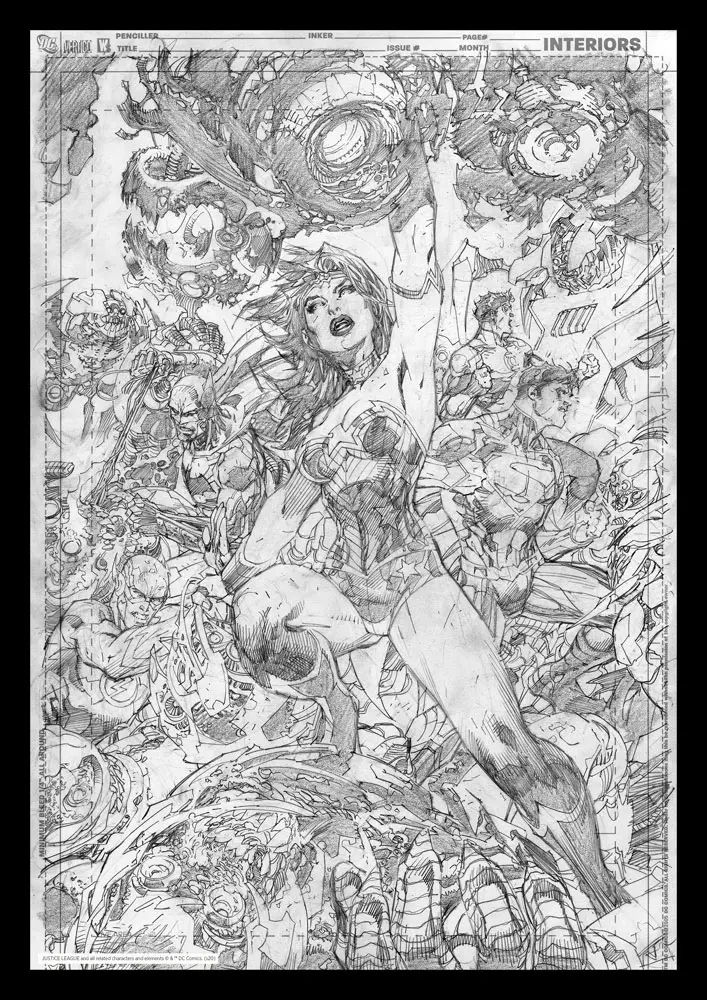 DC Comics Kunstdruck Wonder Woman Comic Book Art Print 42 x 30 cm Produktfoto
