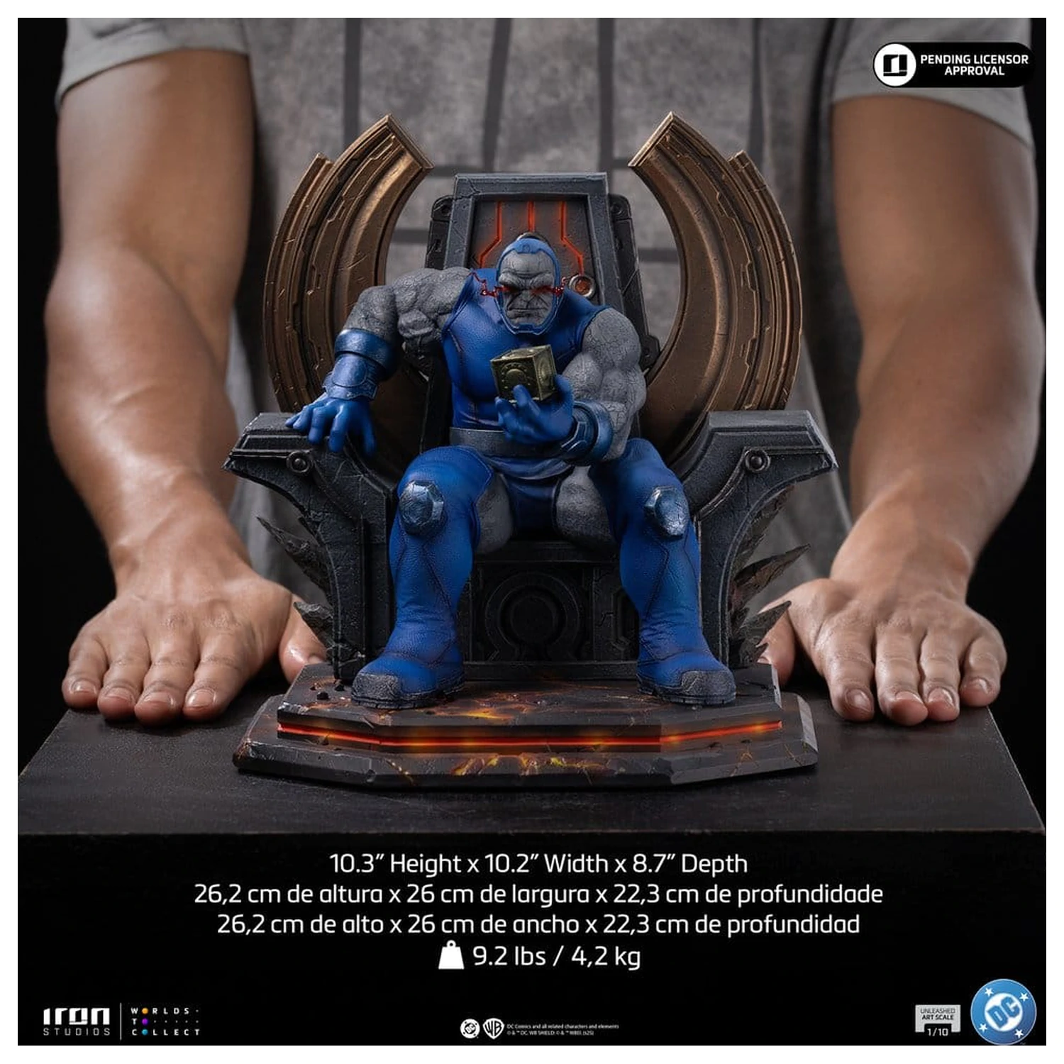 DC Comics Art Scale Statue 1/10 Darkseid Unleashed 26 cm Produktfoto