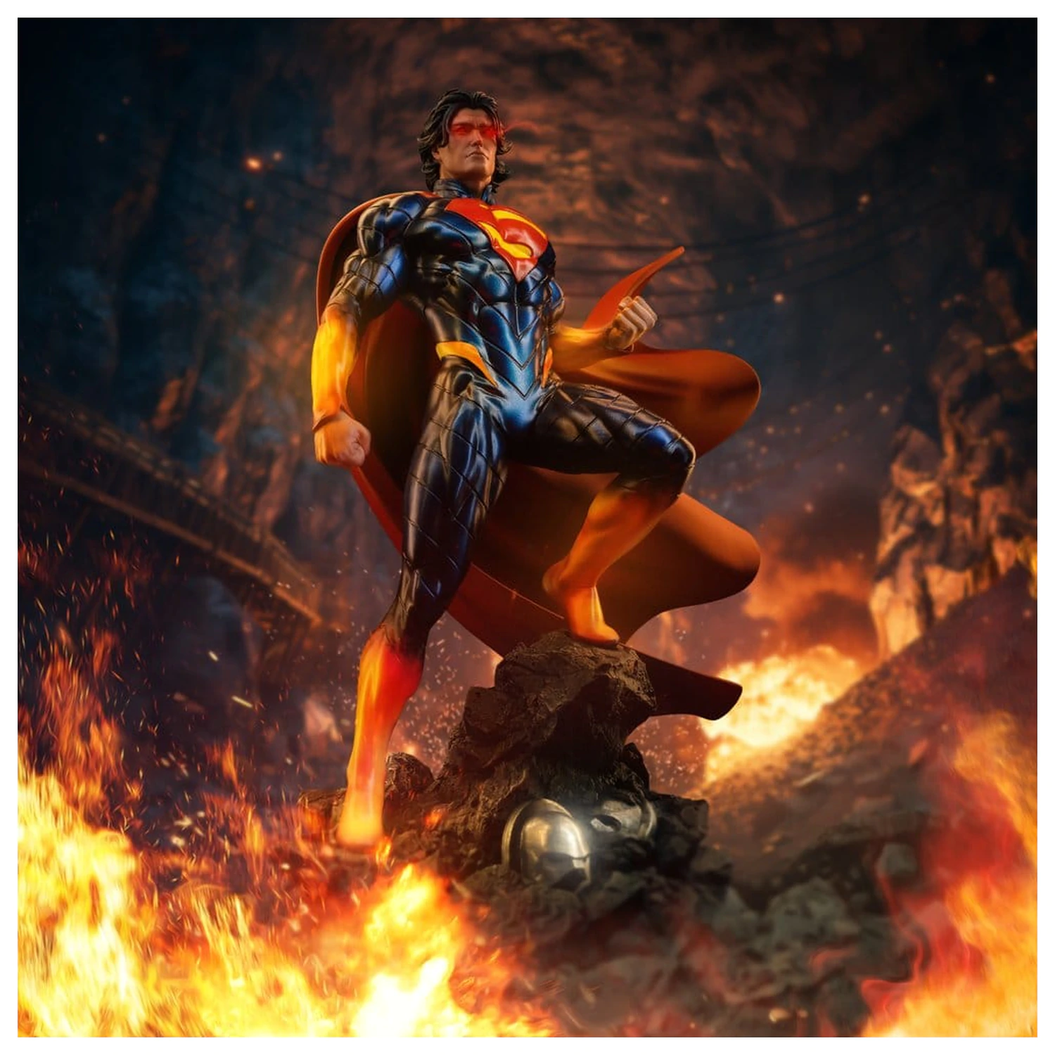 DC Comics Art Scale Statue 1/10 Superman Absolute 25 cm Produktfoto
