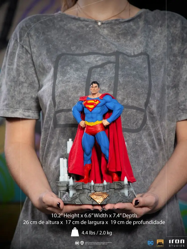 DC Comics Art Scale Statue 1/10 Superman Unleashed Deluxe 26 cm Produktfoto