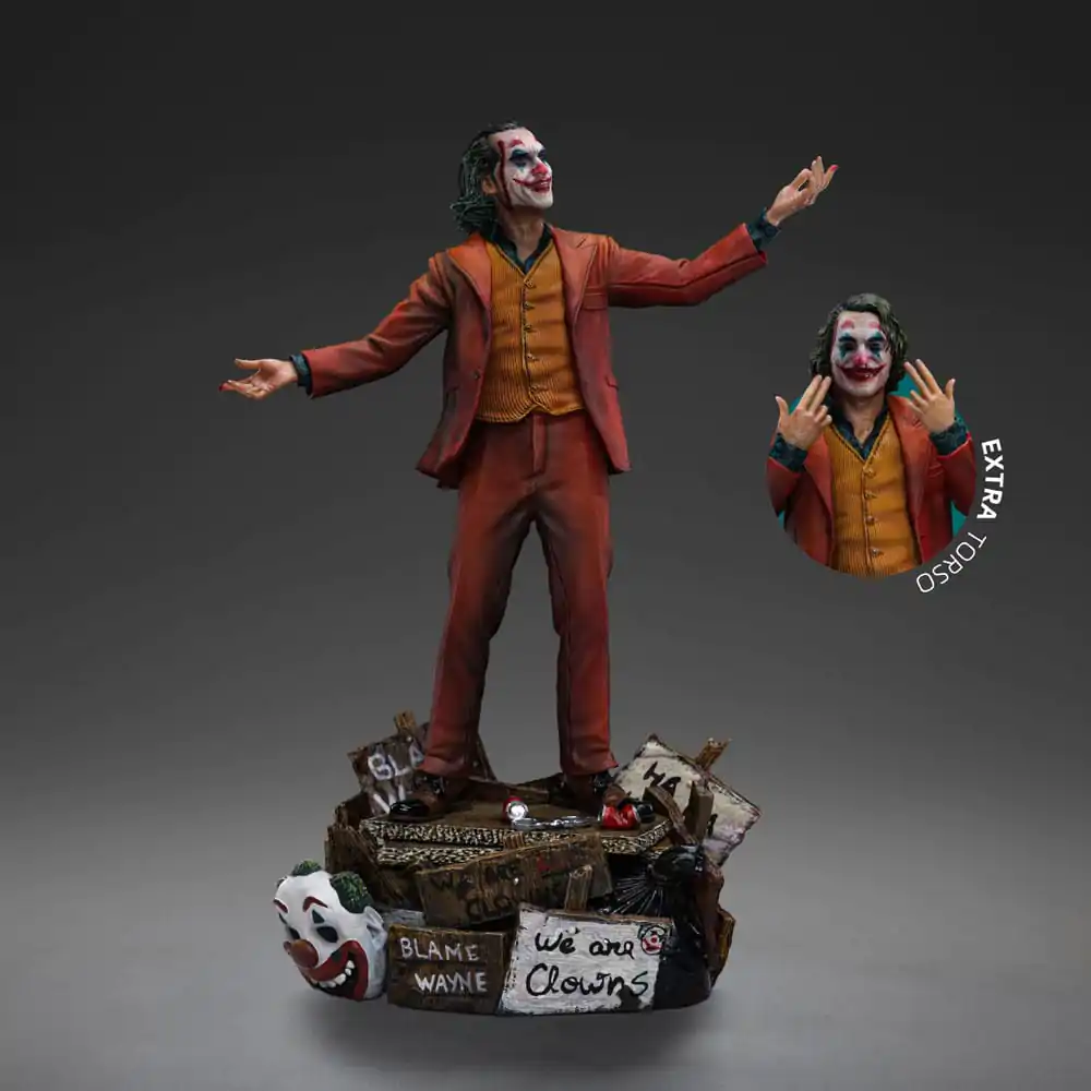 DC Comics Art Scale Deluxe Statue 1/10 Joker (Arthur Fleck) 19 cm termékfotó