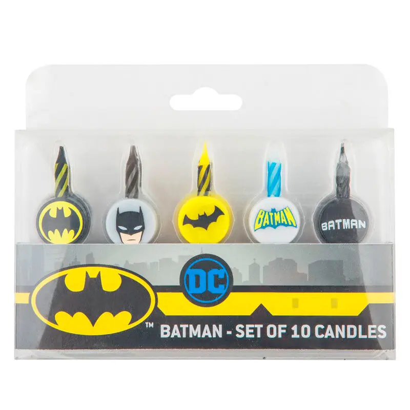 DC Comics Kuchenkerzen 10er-Pack Batman termékfotó