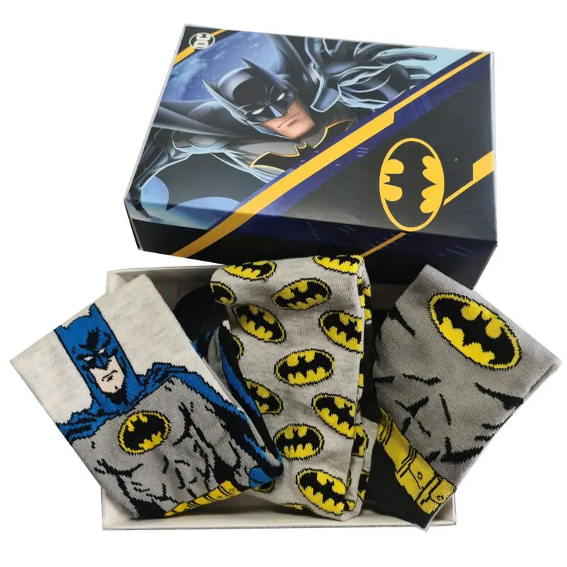 DC Comics Batman erwachsen Socken 3er-Pack termékfotó