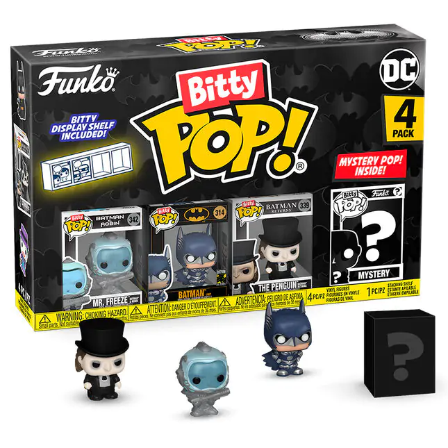 DC Comics Batman 85th Anniversary Bitty Funko POP! Vinyl Figuren 4er-Pack Mr. Freeze termékfotó