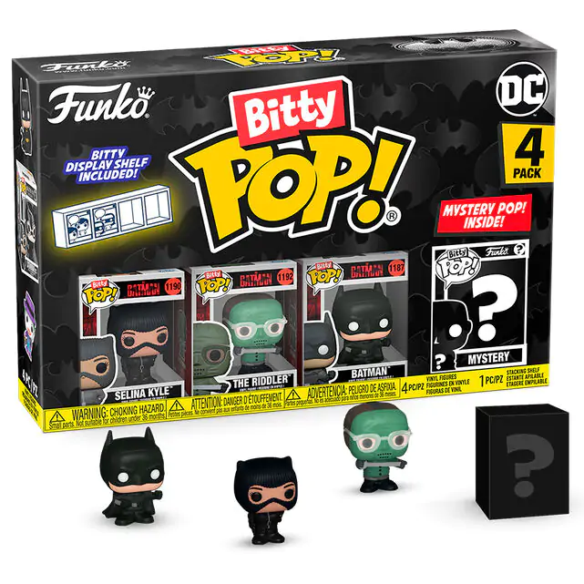 DC Comics Batman 85th Anniversary Bitty Funko POP! Vinyl Figuren 4er-Pack Selina Kyle termékfotó