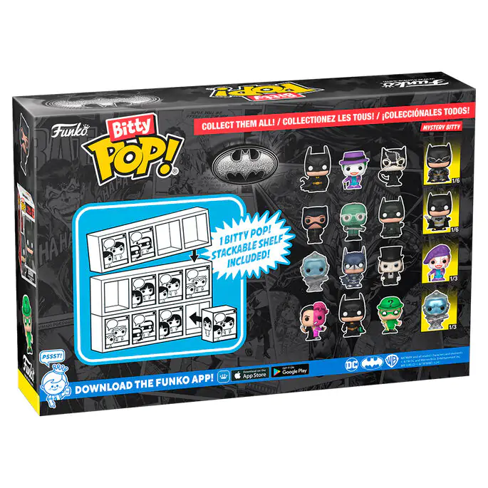 DC Comics Batman 85th Anniversary Bitty Funko POP! Vinyl Figuren 4er-Pack Selina Kyle termékfotó