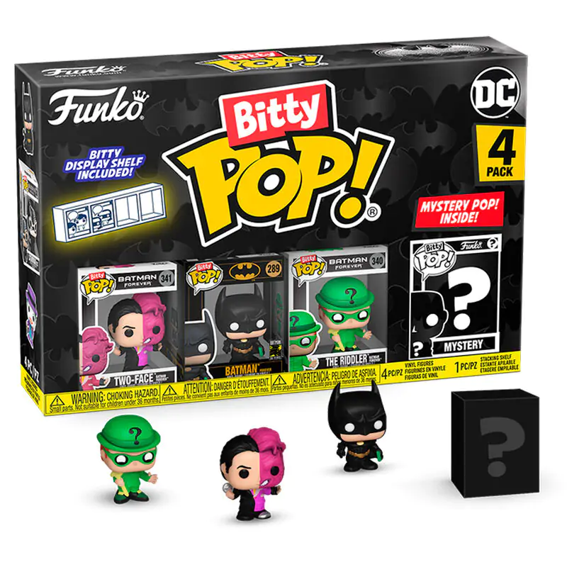 DC Comics Batman 85th Anniversary Bitty Funko POP! Vinyl Figuren 4er-Pack Two-Face termékfotó