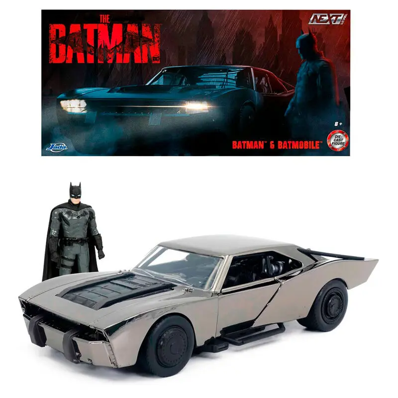 DC Comics Batman Batmobile Fahrzeug + Batman Figur metal 1:24 termékfotó