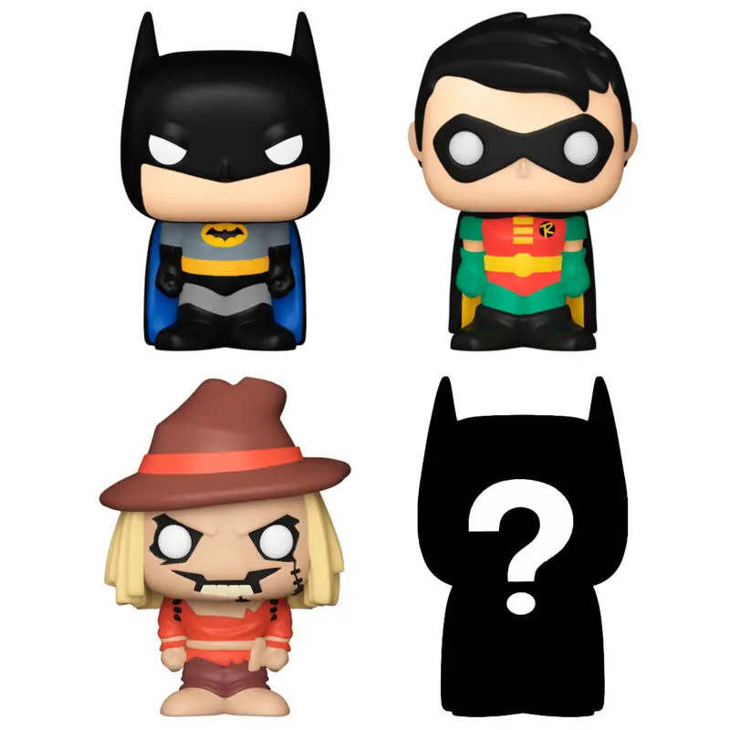 DC Bitty POP! Vinyl Figuren 4er-Pack Batman 2,5 cm termékfotó