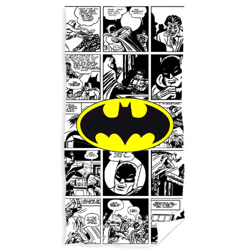 DC Comics Batman Comic Microfaser Strandtuch Produktfoto