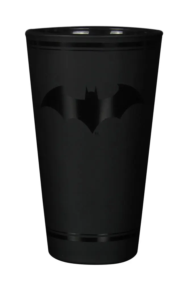 Batman Glas Logo 400 ml Produktfoto