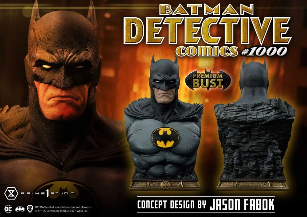 DC Comics Büste Batman Detective Comics #1000 Concept Design by Jason Fabok 26 cm Produktfoto