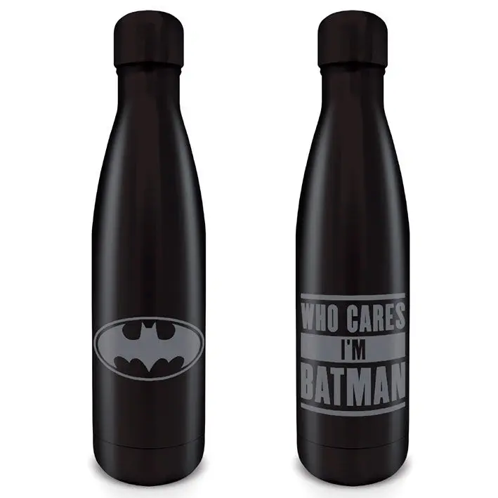 Batman Trinkflasche Who Cares I'm Batman Produktfoto