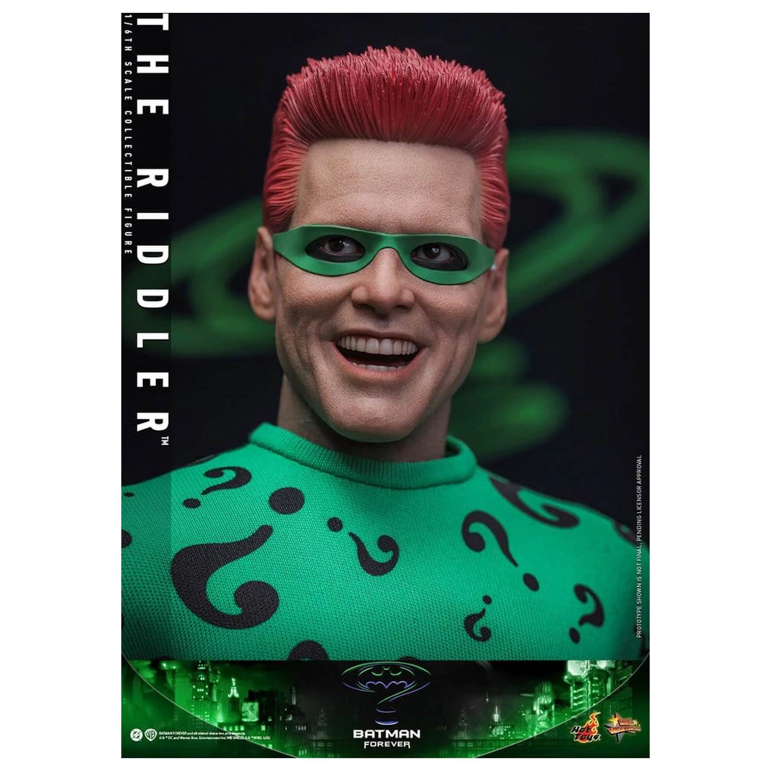 DC Comics Batman Forever Movie Masterpiece Actionfigur 1/6 Riddler 31 cm Produktfoto
