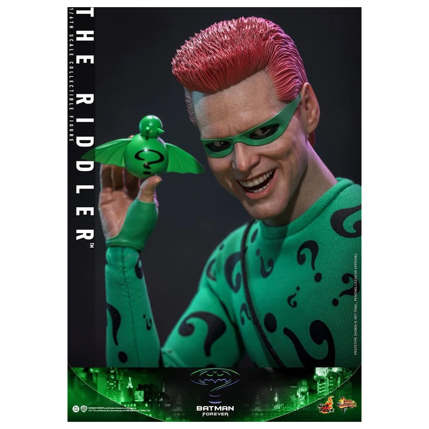 DC Comics Batman Forever Movie Masterpiece Actionfigur 1/6 Riddler 31 cm Produktfoto