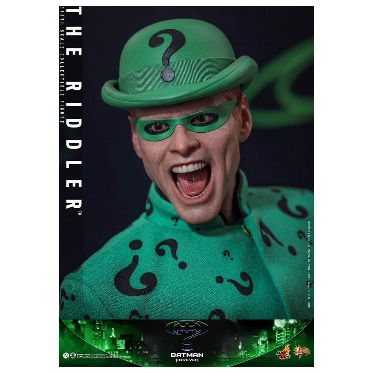 DC Comics Batman Forever Movie Masterpiece Actionfigur 1/6 Riddler 31 cm Produktfoto
