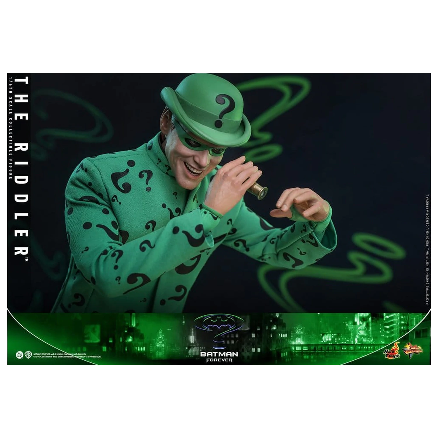 DC Comics Batman Forever Movie Masterpiece Actionfigur 1/6 Riddler 31 cm Produktfoto