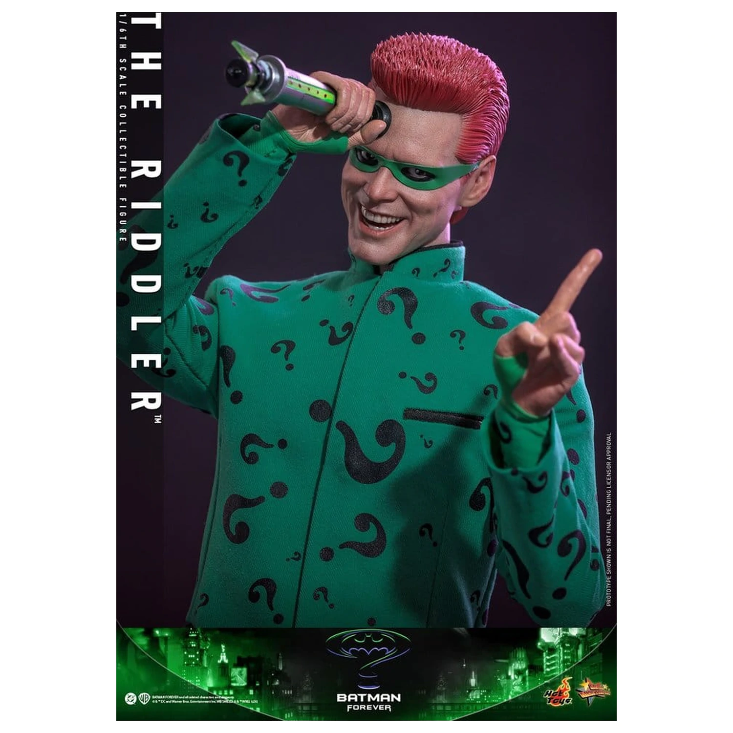 DC Comics Batman Forever Movie Masterpiece Actionfigur 1/6 Riddler 31 cm Produktfoto