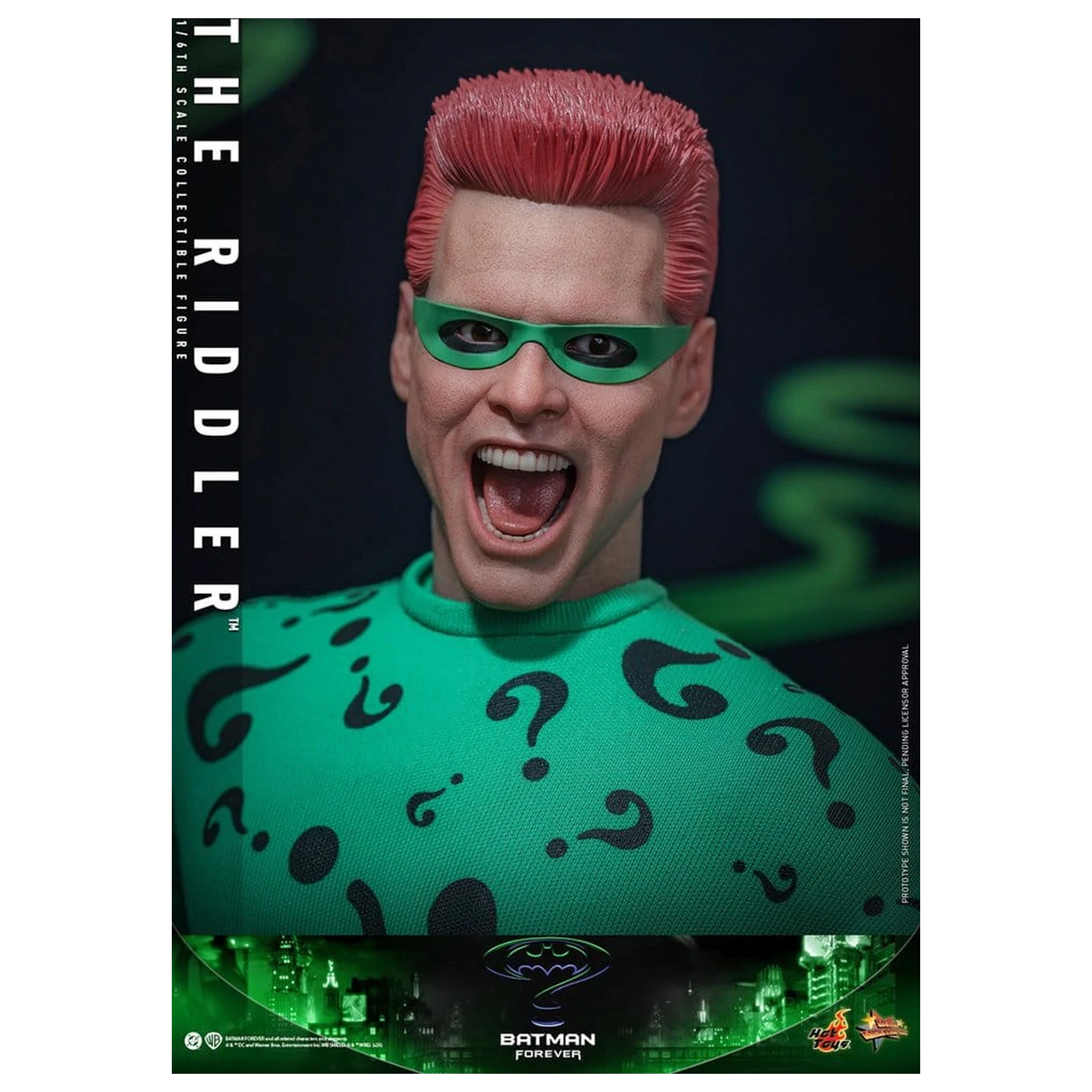 DC Comics Batman Forever Movie Masterpiece Actionfigur 1/6 Riddler 31 cm Produktfoto