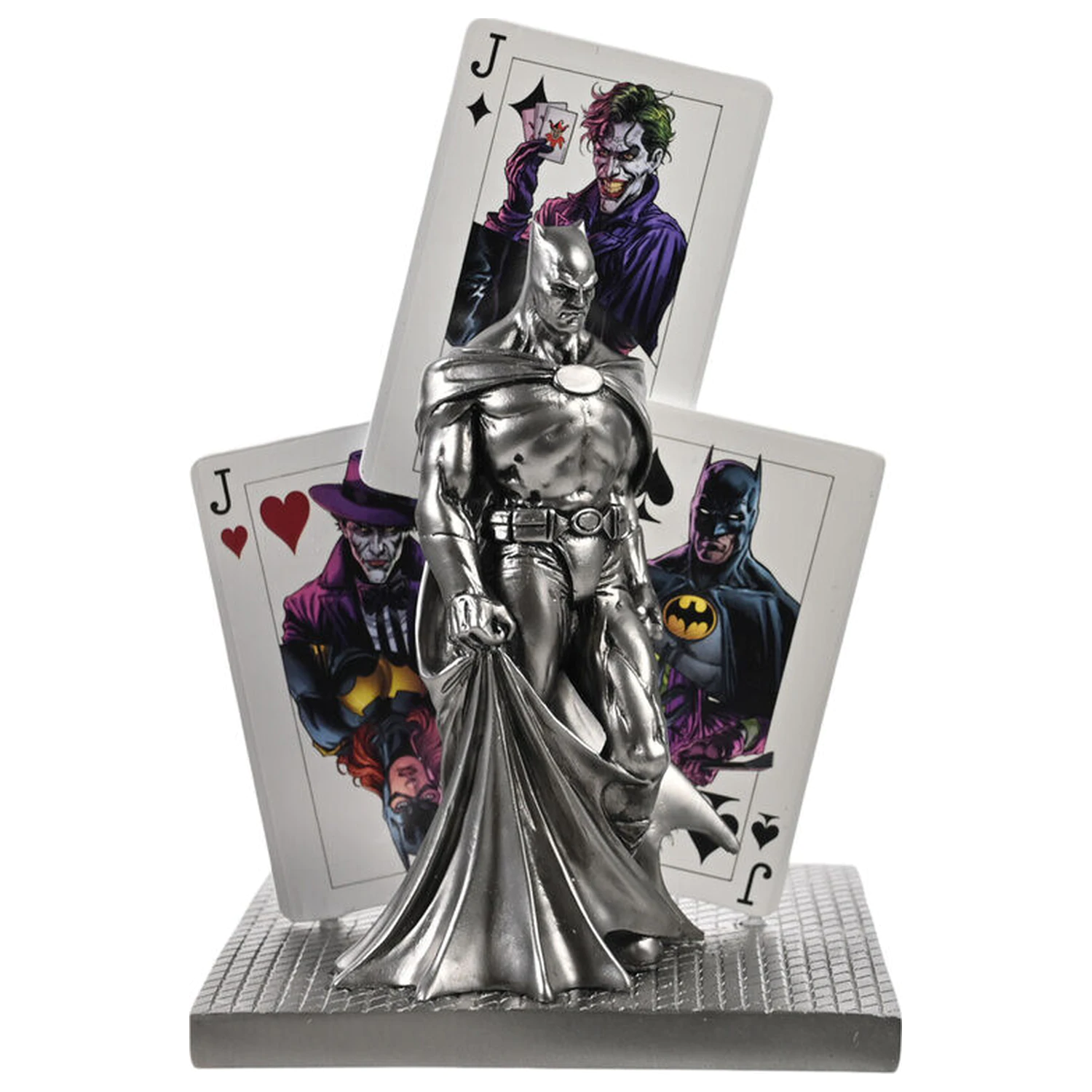 DC Comics Batman & Joker Kartenstapel Figur Produktfoto