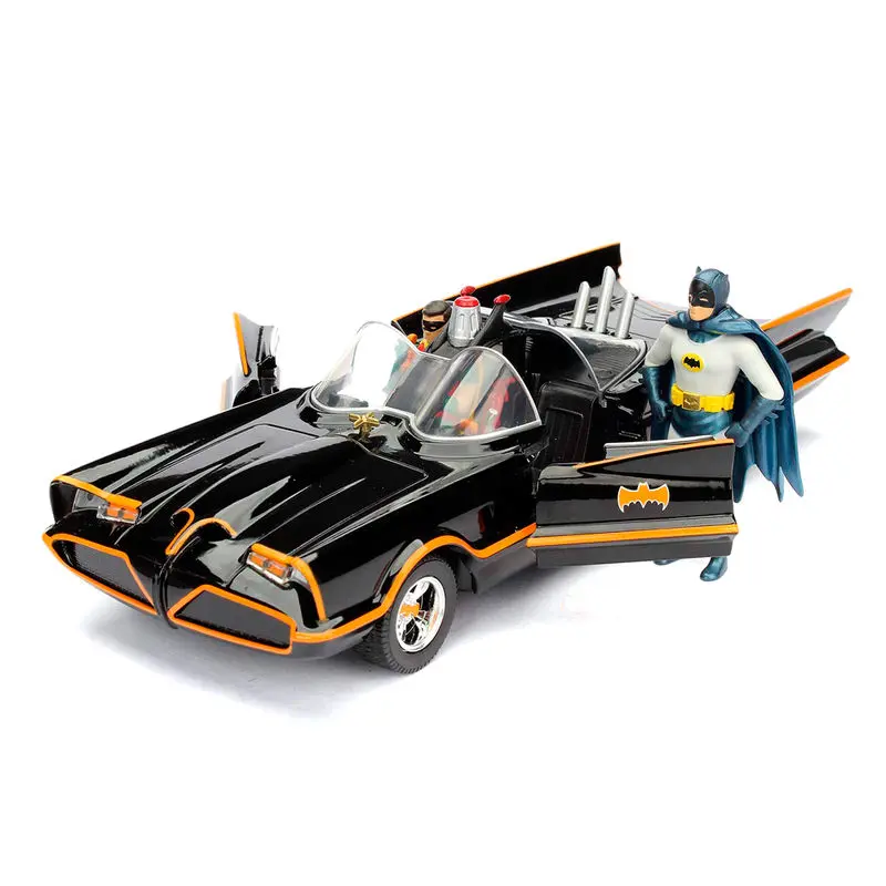 DC Comics Diecast Modell 1/24 Batman 1966 Classic Batmobile termékfotó