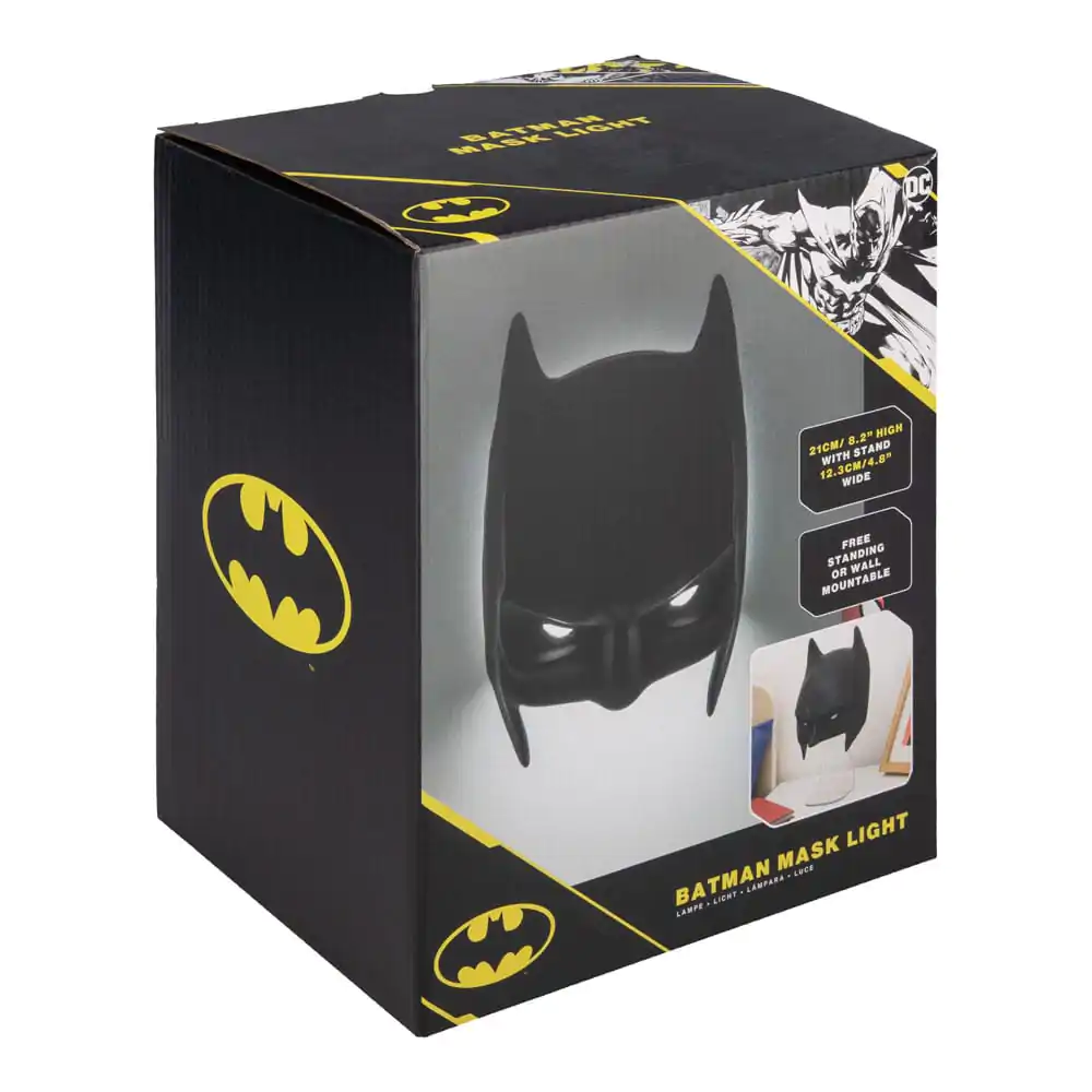DC Comics 3D LED Leuchte Batman Maske Produktfoto