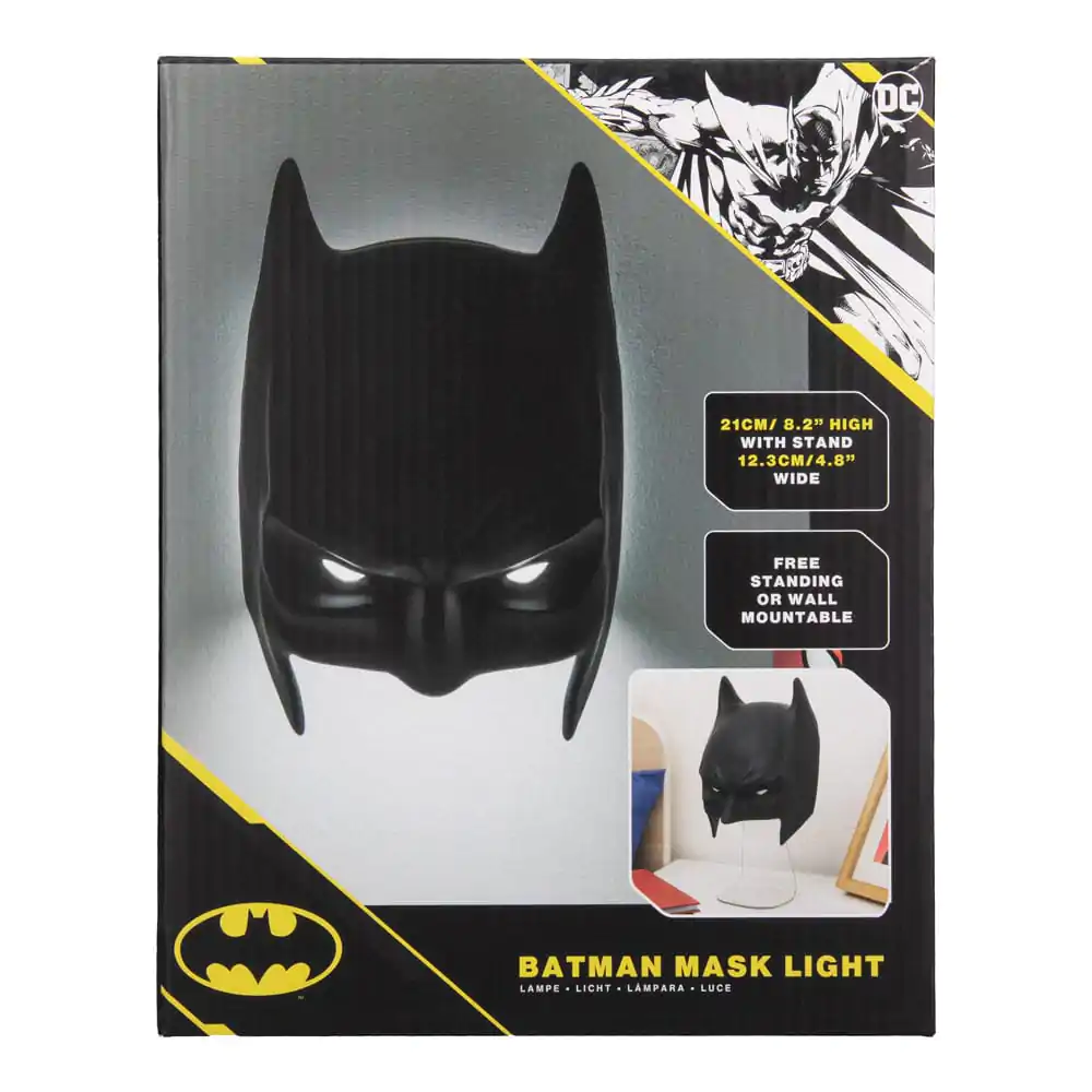 DC Comics 3D LED Leuchte Batman Maske Produktfoto