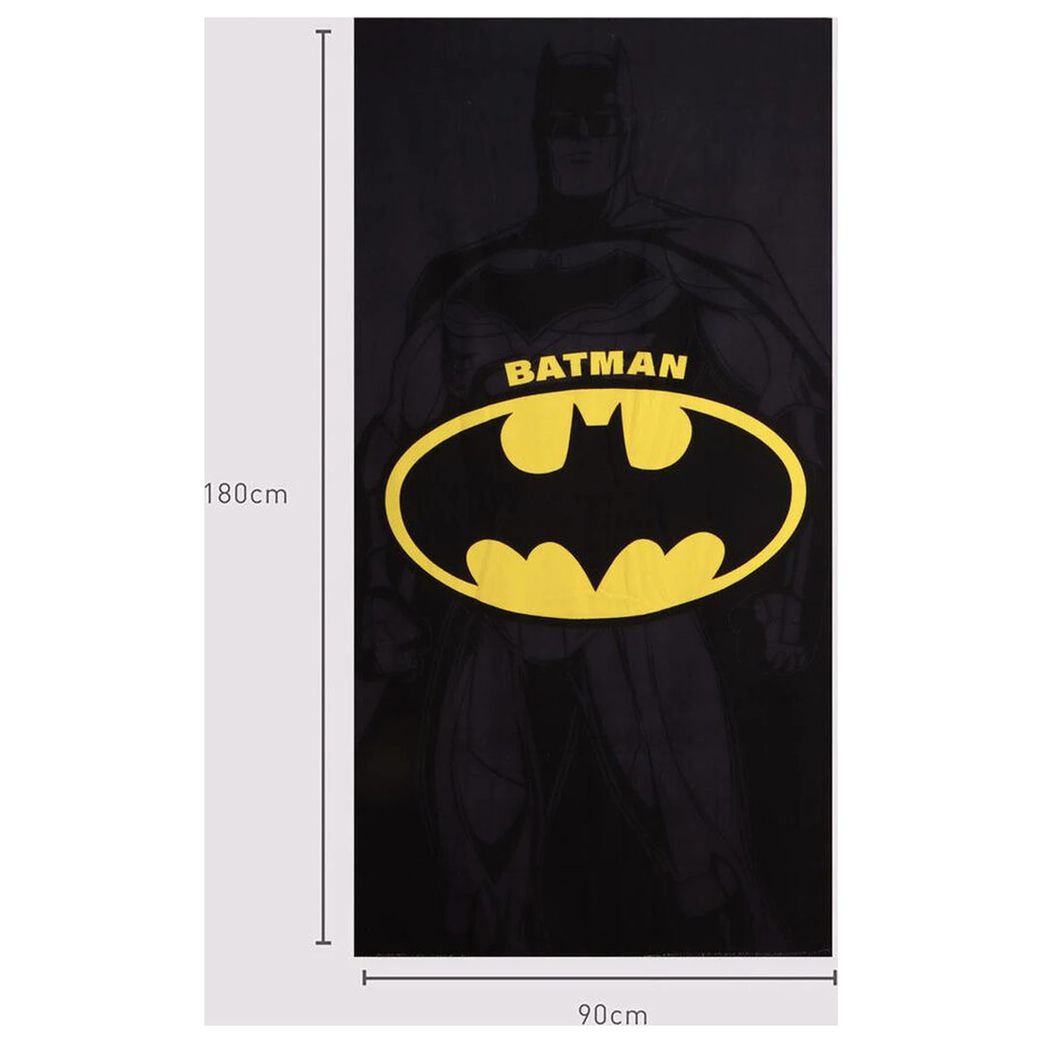 DC Comics Batman Mikrofaser Strandtuch Produktfoto