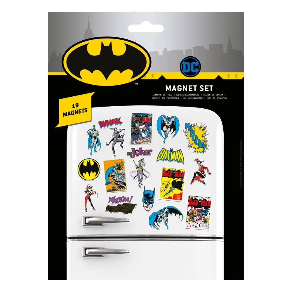 DC Comics Magnete Set Batman Retro termékfotó
