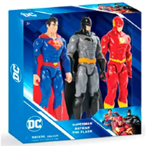 DC Comics Batman Superman Flash 3-er Pack Figuren 30cm termékfotó