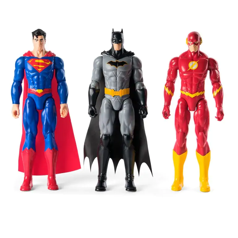 DC Comics Batman Superman Flash 3-er Pack Figuren 30cm termékfotó