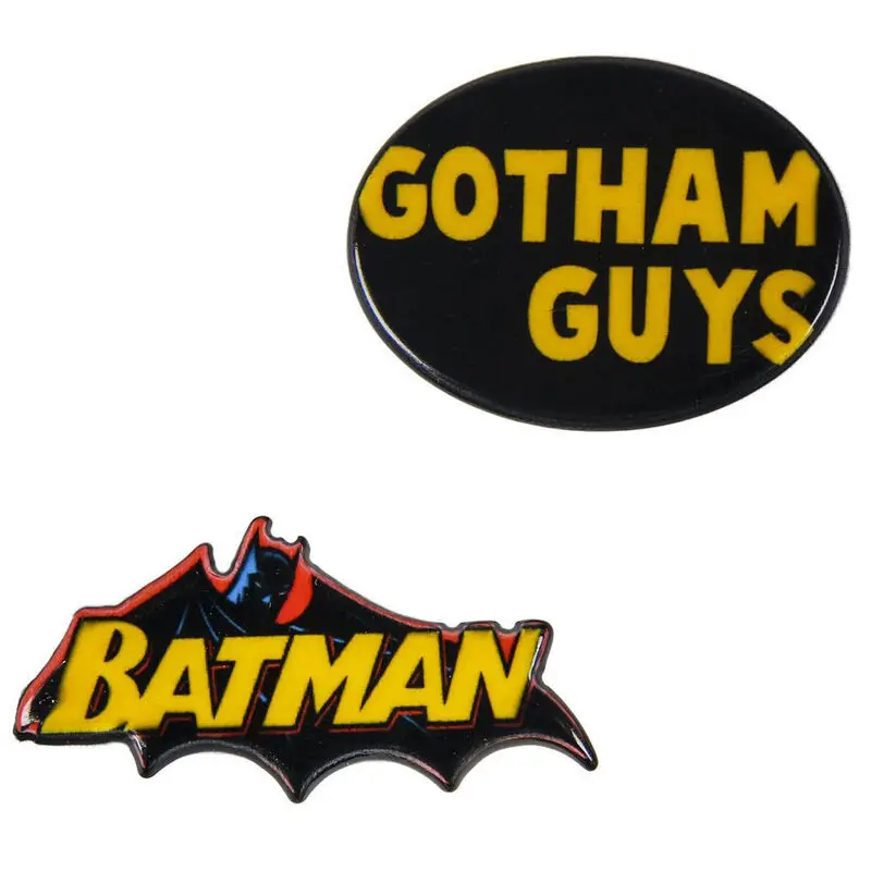 DC Comics Batman Set 2 Broschen Produktfoto