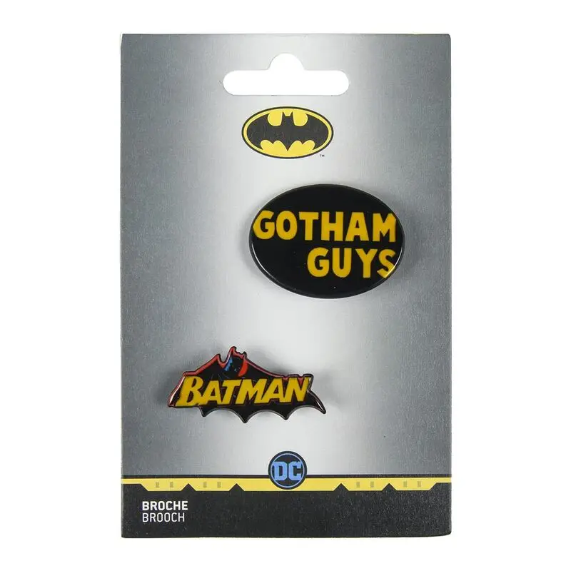 DC Comics Batman Set 2 Broschen Produktfoto