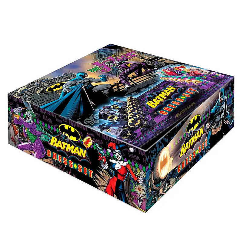 DC Comics Batman vs Joker chess Produktfoto
