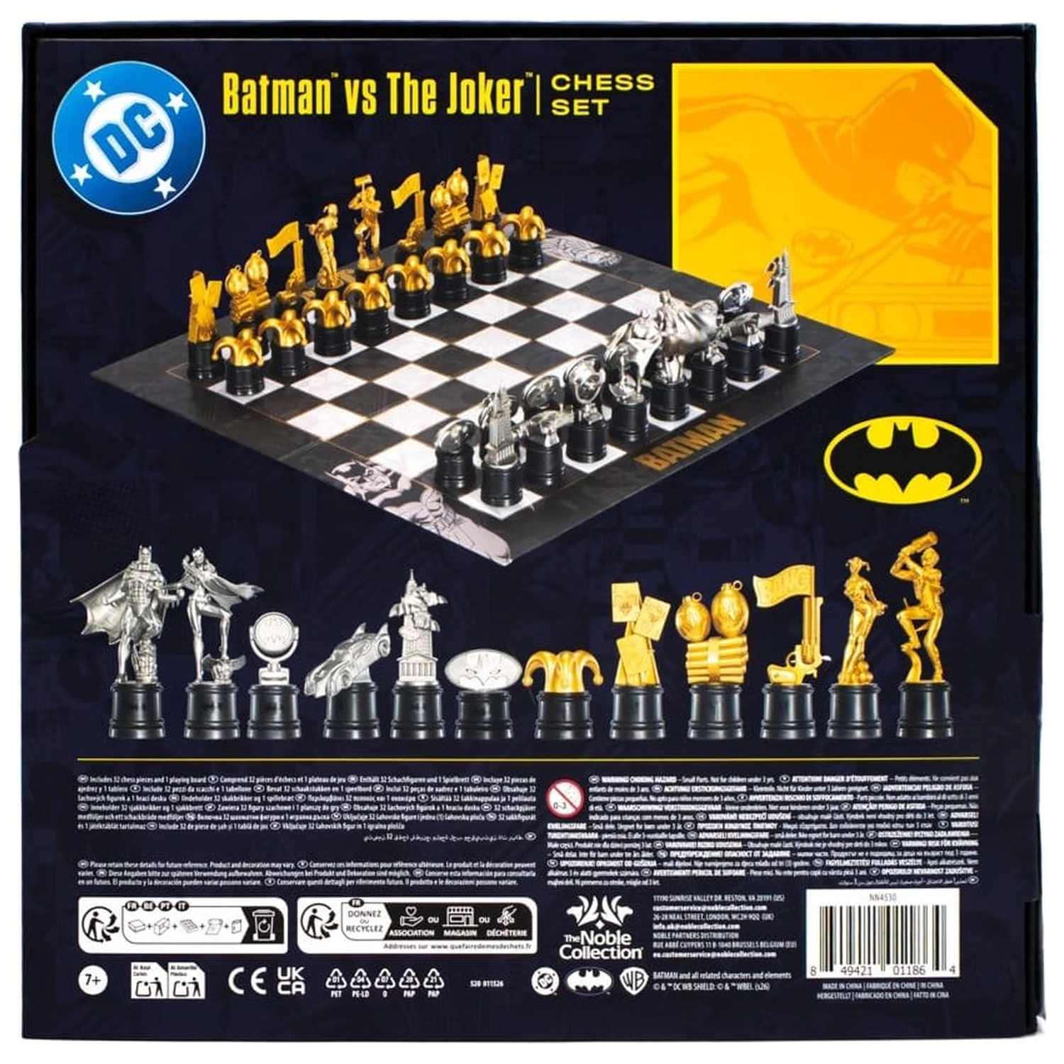 DC Comics Schach-Set Batman vs. The Joker Produktfoto