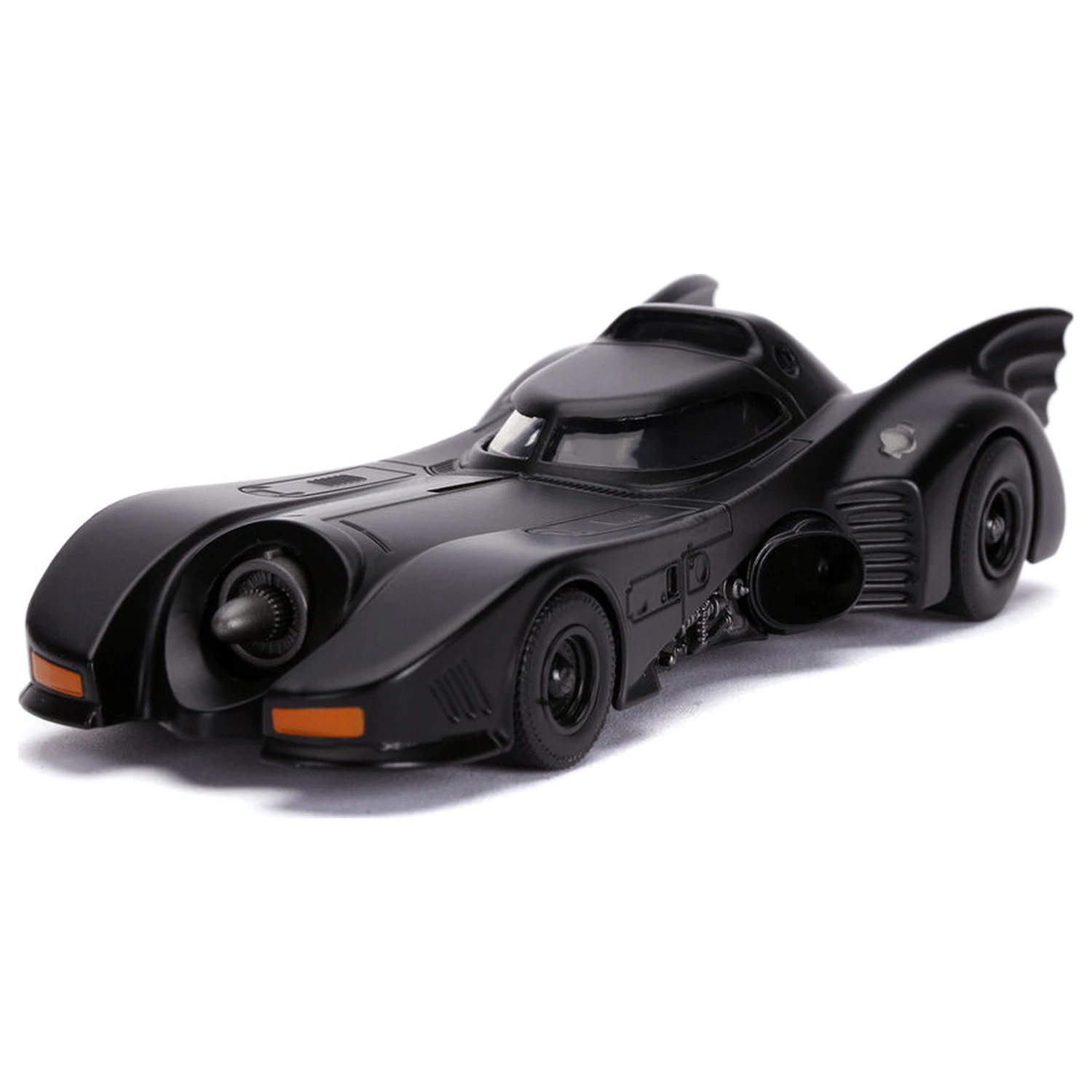 DC Comics Batmobil 1989 Metallauto + Batman Figur Set Produktfoto