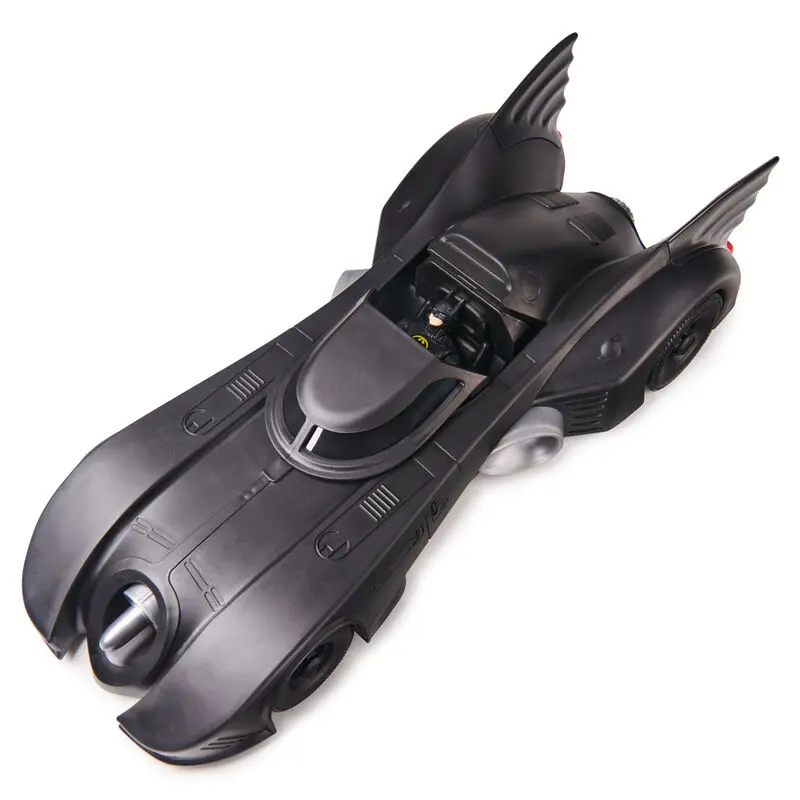 DC Comics Batmobile Fahrzeug + Flash and Batman Figurn 10cm Produktfoto