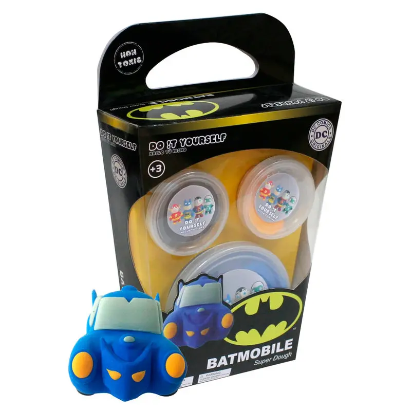 DC Comics Batmovil Super Doug DIY Knete Produktfoto