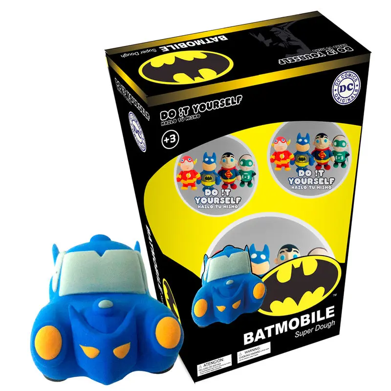 DC Comics Batmovil Super Doug DIY Knete Produktfoto