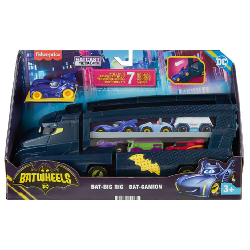 DC Comics Batwheels Bat-Big truck Produktfoto