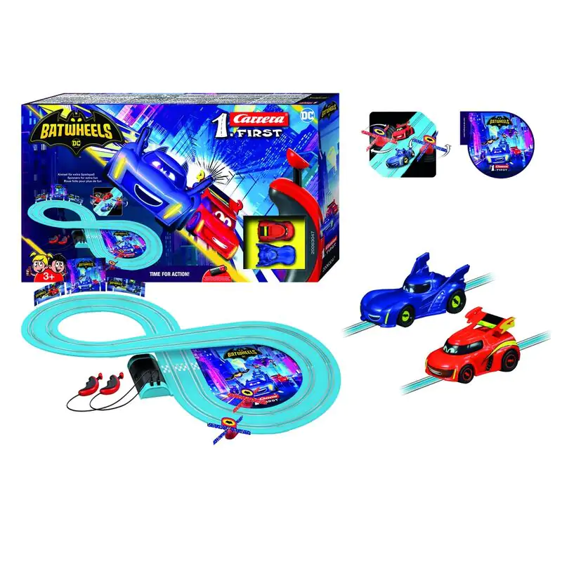 DC Comics Batwheels Time for Action elektrische Rennstrecke Produktfoto