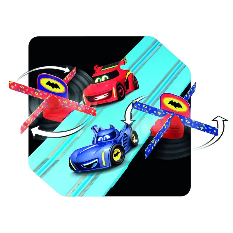 DC Comics Batwheels Time for Action elektrische Rennstrecke Produktfoto