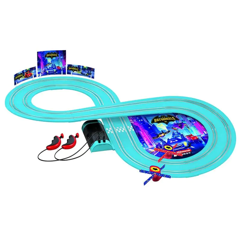 DC Comics Batwheels Time for Action elektrische Rennstrecke Produktfoto