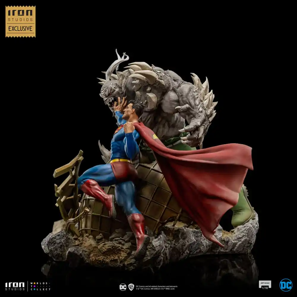 DC Comics BDS Art Scale Statue 1/10 Superman vs Doomsday heo EU Exclusive 30 cm termékfotó