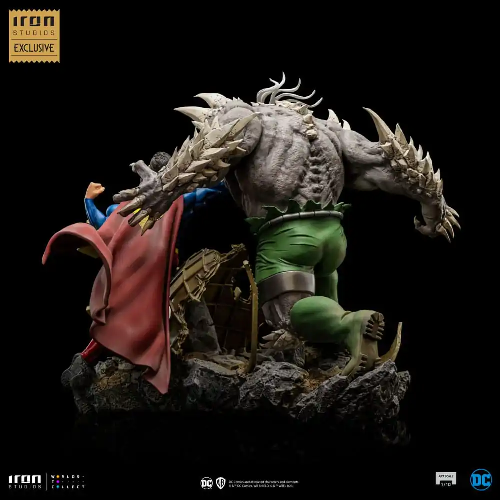 DC Comics BDS Art Scale Statue 1/10 Superman vs Doomsday heo EU Exclusive 30 cm termékfotó