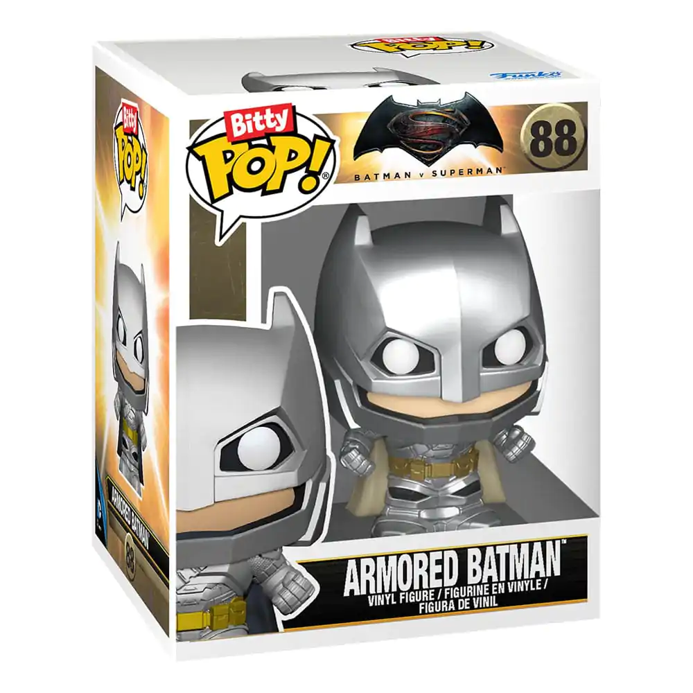 DC Comics Bitty Funko POP! Rides Vinyl Figur Batman w/Batmobile 2,5 cm termékfotó