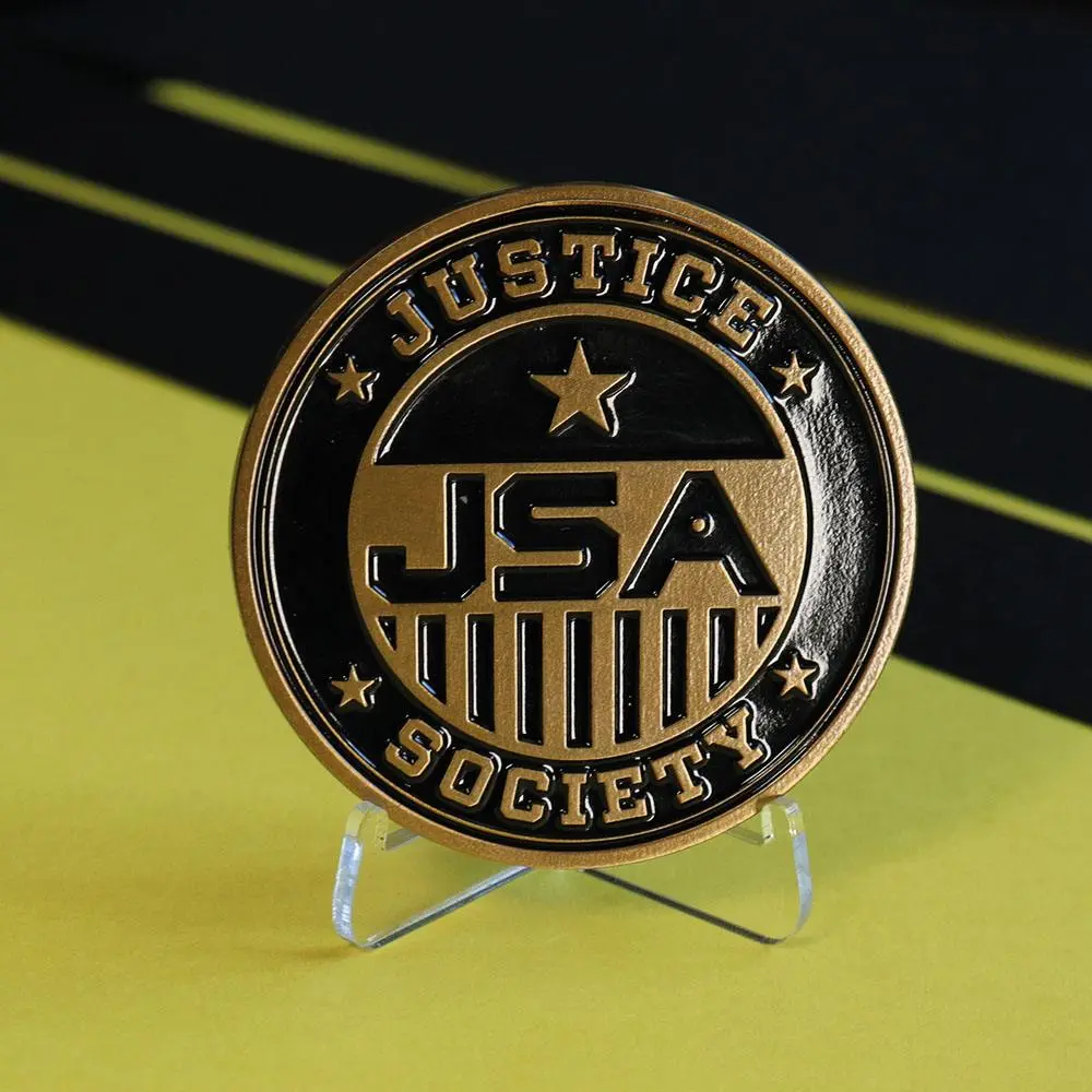 DC Comics Black Adam Medaille Justice Society of America Limited Edition Produktfoto