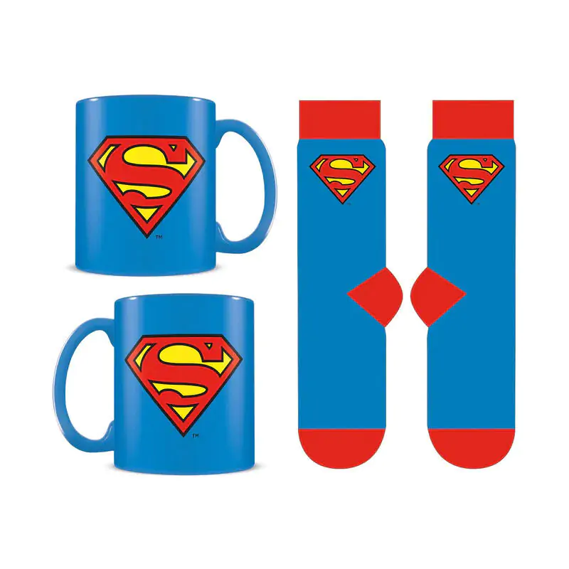 DC Comics Set Tasse und Socken Superman termékfotó